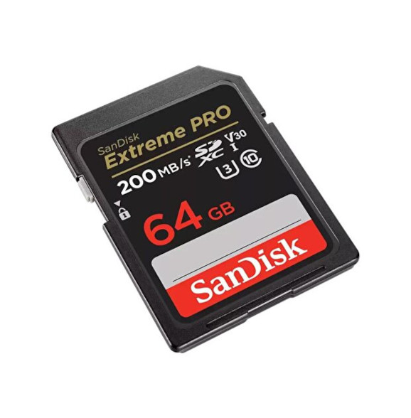 Sandisk Extreme Pro 64GB 200MBS Sdxc Hafıza Kartı - Görsel 2