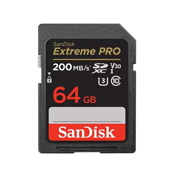 Sandisk Extreme Pro 64GB 200MBS Sdxc Hafıza Kartı